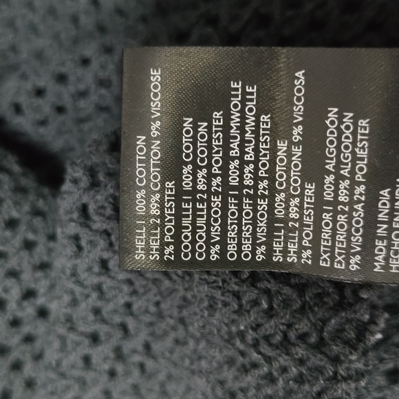 NWT FREE PEOPLE  BLACK HOODED TOP. SZ XL - Picture 5 of 6